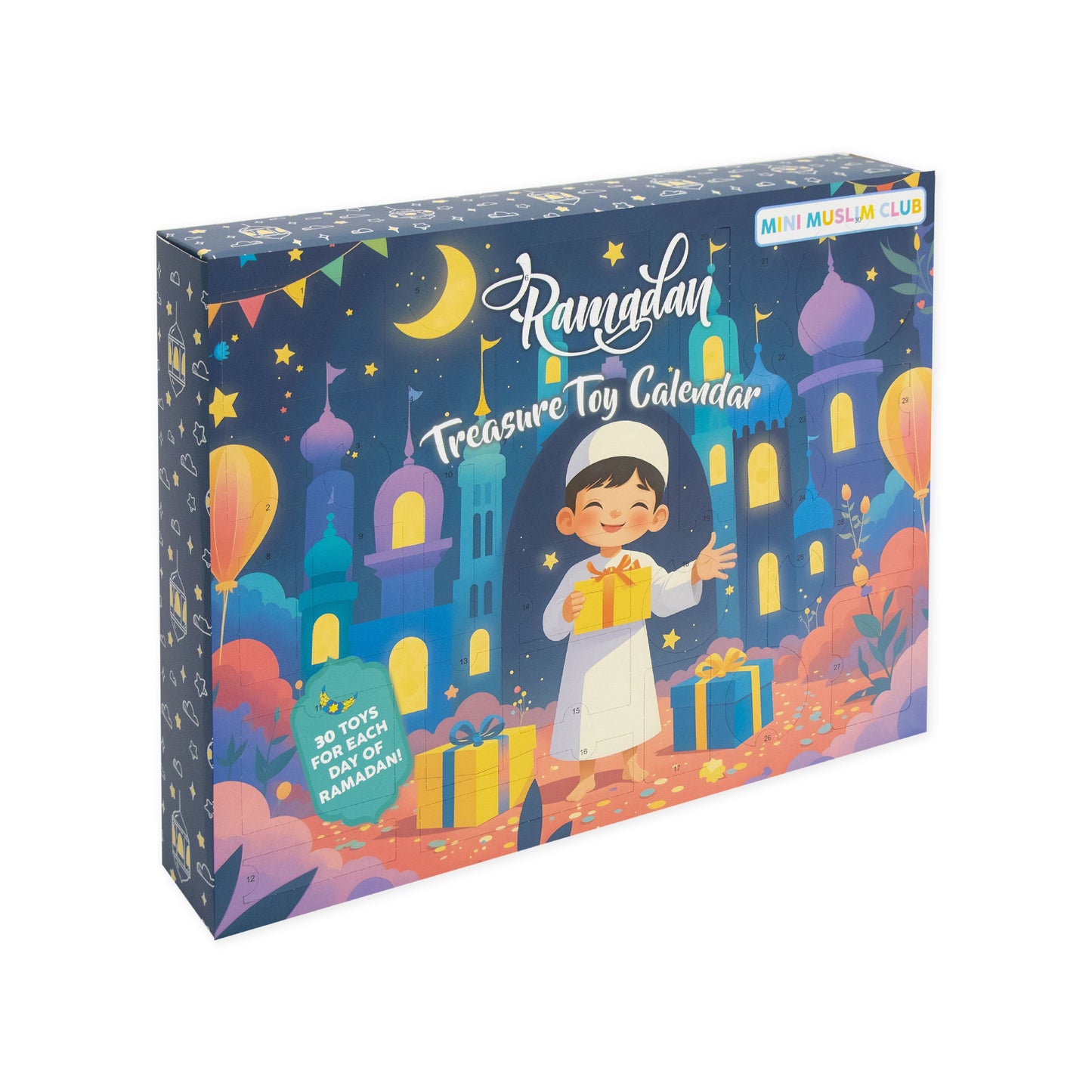 Ramadan Treasure Toy Countdown Calendar - Premium Boys Edition